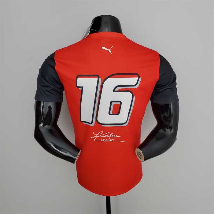 New F1 Formula One Ferrari racing suit crew Neck red Racing Jersey