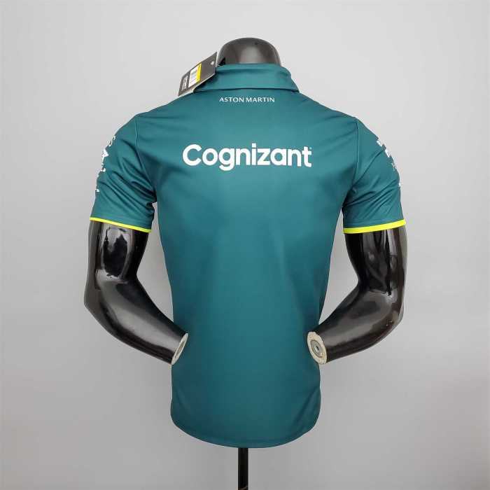 FI Formula One stadium service Aston Martin polo Racing Jersey