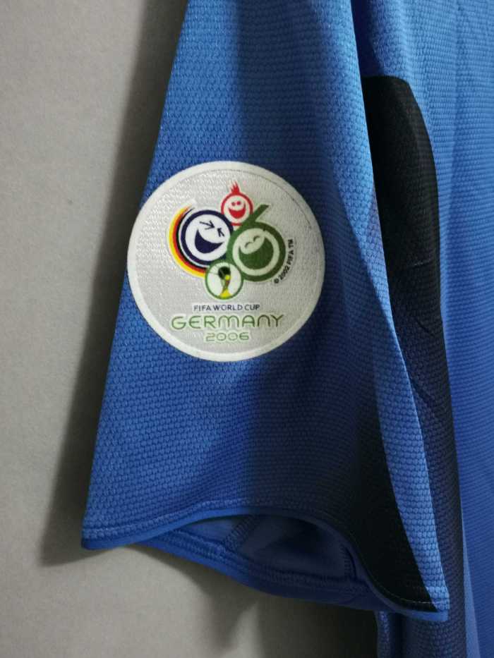 with 2006 World Cup Patch Retro Jersey 2006 Italy PIRLO 21 Home Vintage Soccer Jersey