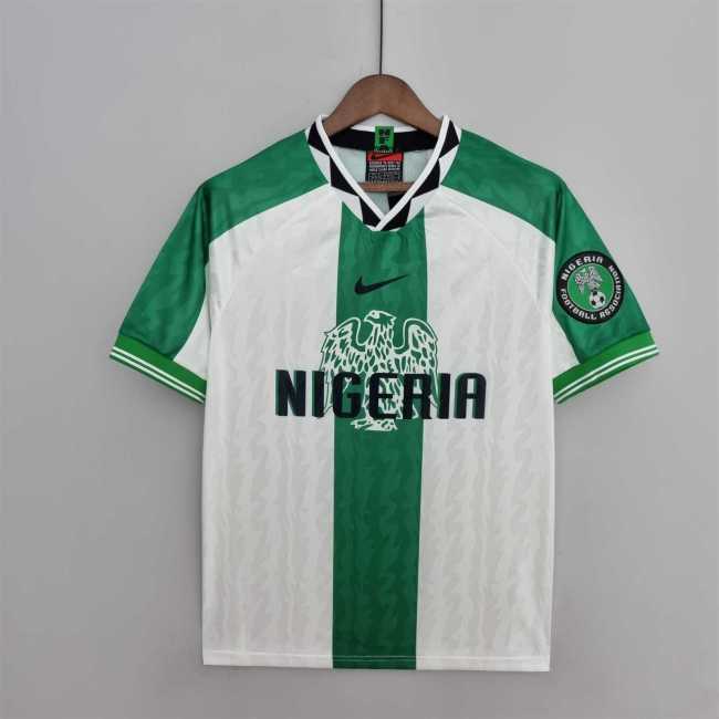 Retro Jersey 1996 Nigeria Away Soccer Jersey Vintage Football Shirt