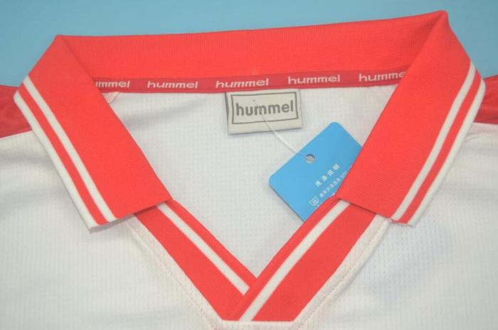 Retro Jersey 1998 Denmark Away Soccer Jersey White Vintage Football Shirt