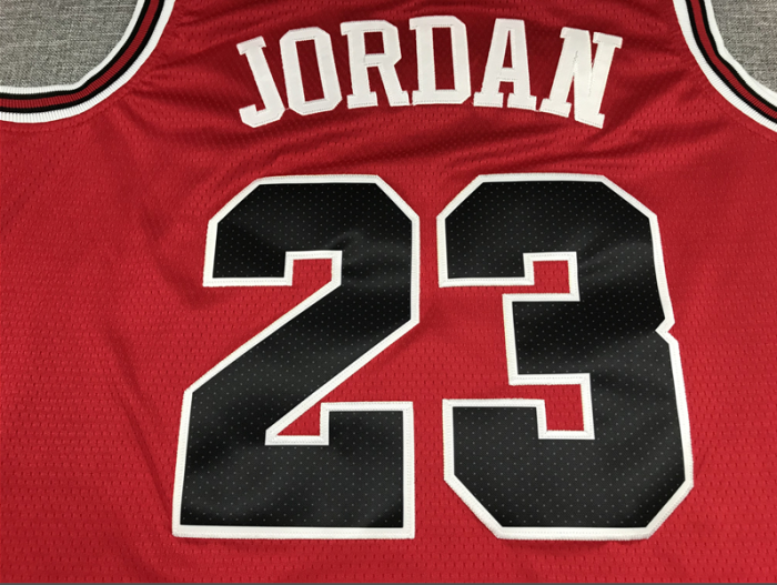 Chicago Bulls 23 JORDAN Red Basketball Shirt
