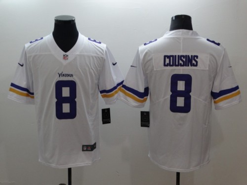 Minnesota Vikings 8 COUSINS White NFL Jersey