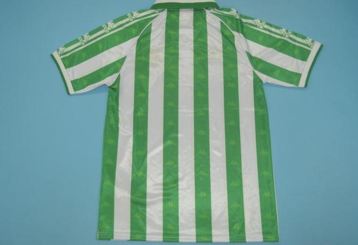 Retro Jersey 1995-1997 Real Betis Home Soccer Jersey Vintage Football Shirt