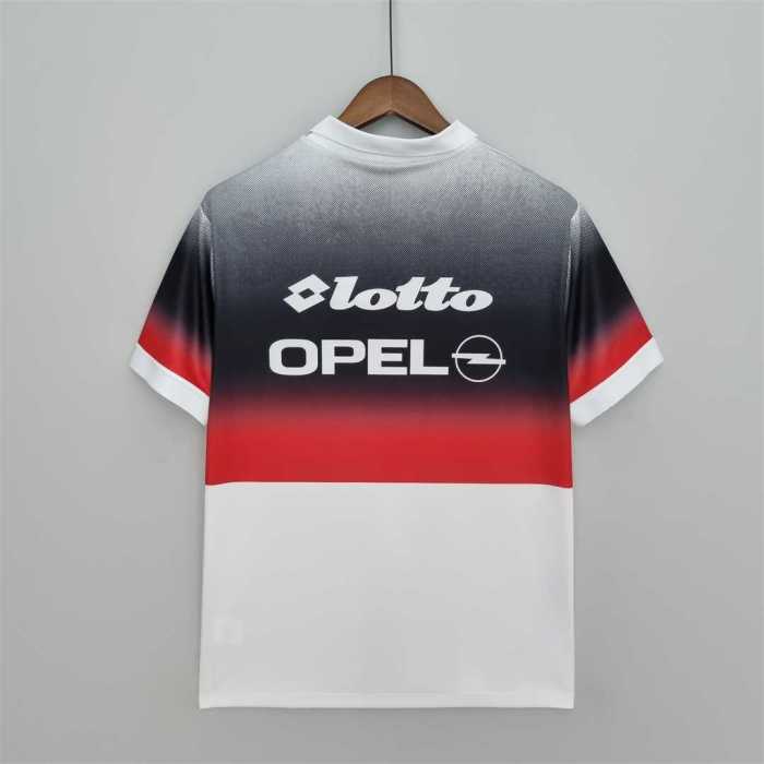 Retro Jersey 1995-1996 AC Milan Black/White Soccer Training Jersey