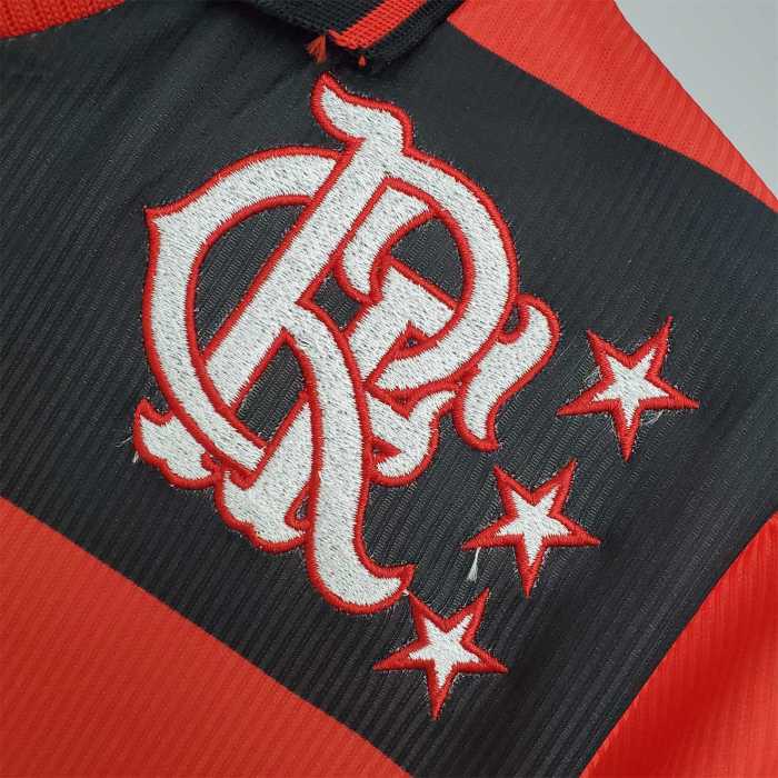Retro Jersey 1999 Flamengo Home Soccer Jersey Vintage Football Shirt