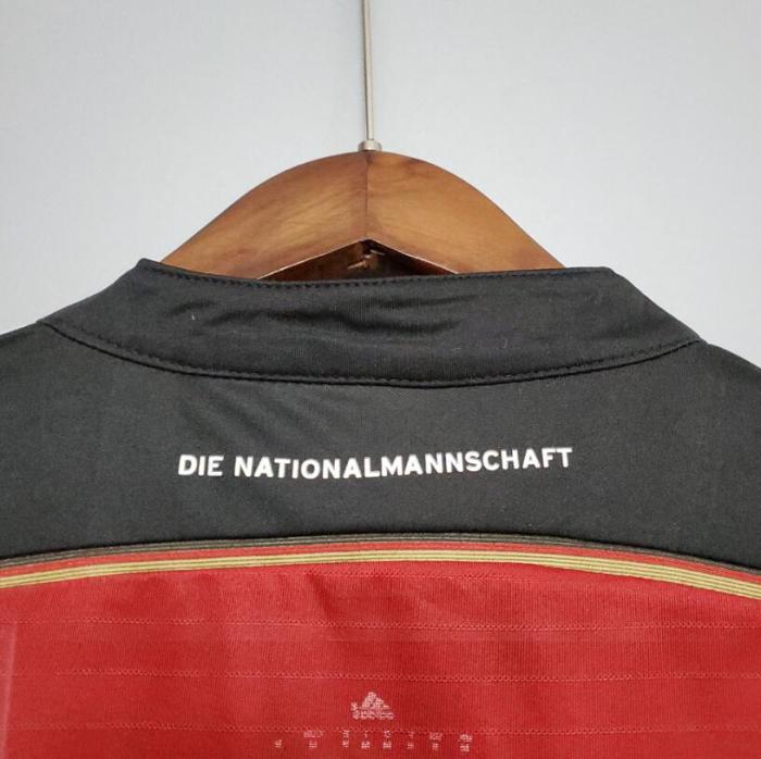 Retro Jersey 2014 Germany Away Black/Red Soccer Jersey Vintage Football Shirt