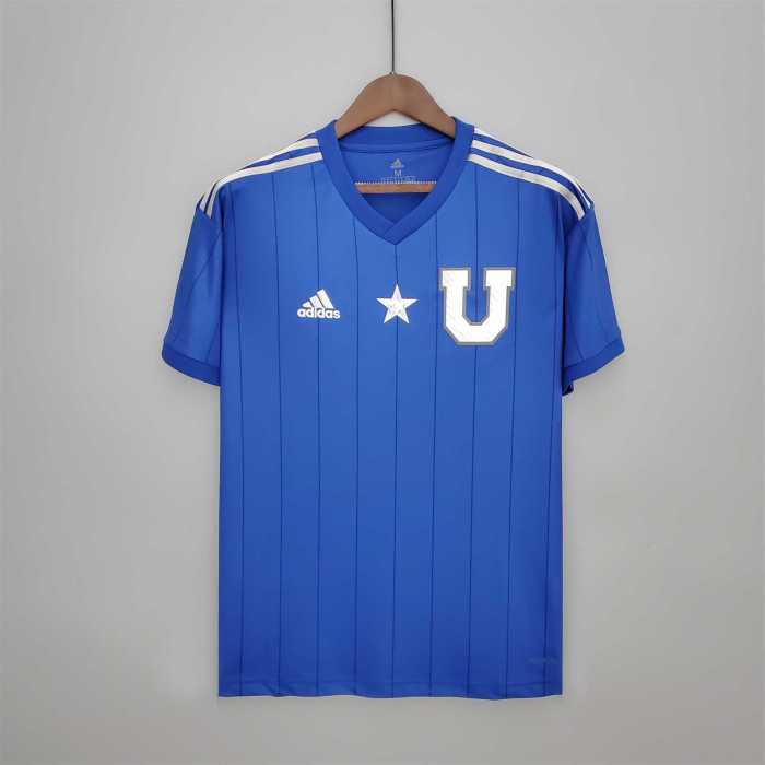 Retro Jersey 2011 Universidad de Chile Commemorative Edition Blue Soccer Jersey
