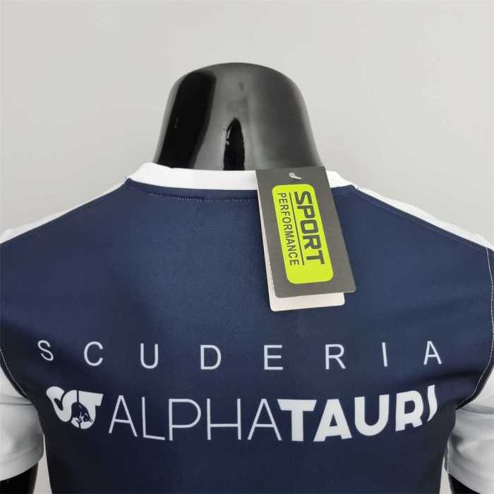 2022 F1 Formula One; ALPHATAURI Crew Neck Racing Jersey