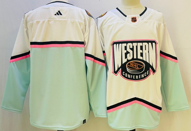 Kraken Blank White 2023 NHL All-Star Game Jersey