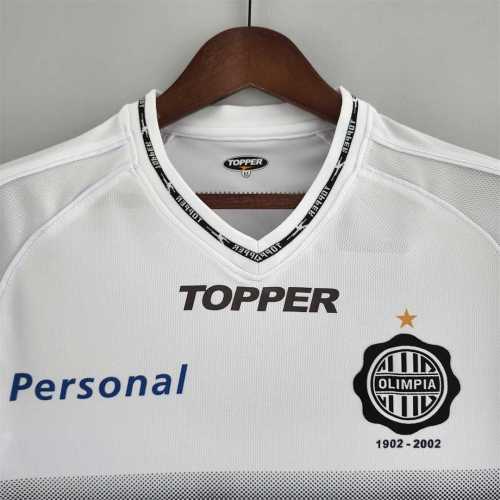 Retro Jersey 2002 Club Olimpia Home Soccer Jersey Vintage Football Shirt