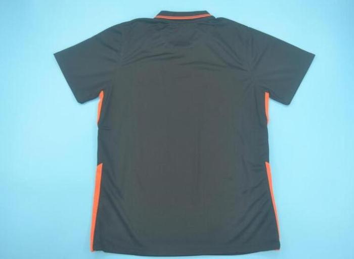 Retro Jersey 2020 Netherlands Away Black Soccer Jersey Vintage Holland Football Shirt