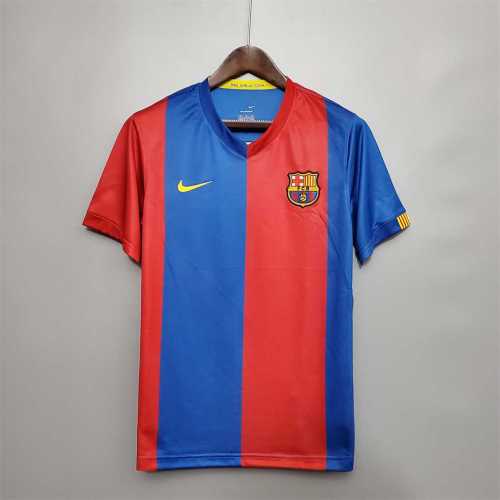 Retro Jersey 2006-2007 Barcelona Home Soccer Jersey Vintage Football Shirt