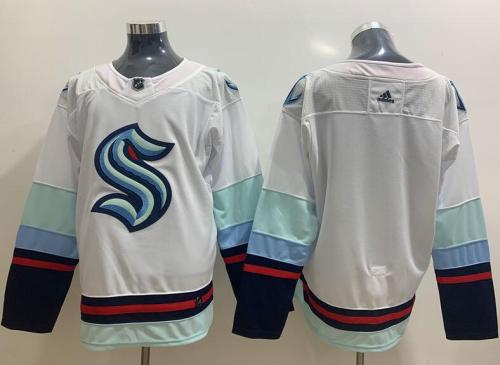 Seattle Kraken Blank White Jersey
