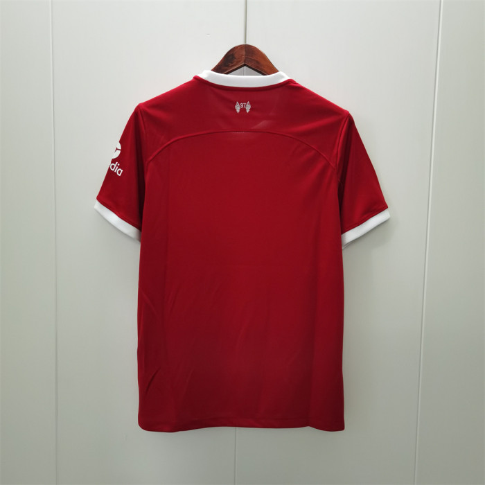 2023-2024 Fans Version Liverpool Home Soccer Jersey S,M,L,XL,2XL,3XL,4XL,5XL