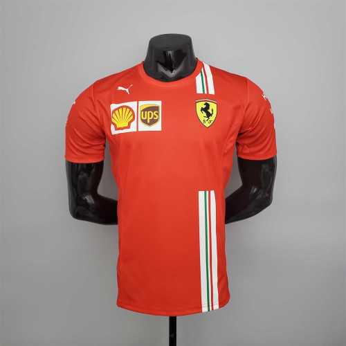 \F1 Formula One; Ferrari racing suit red Racing Jersey