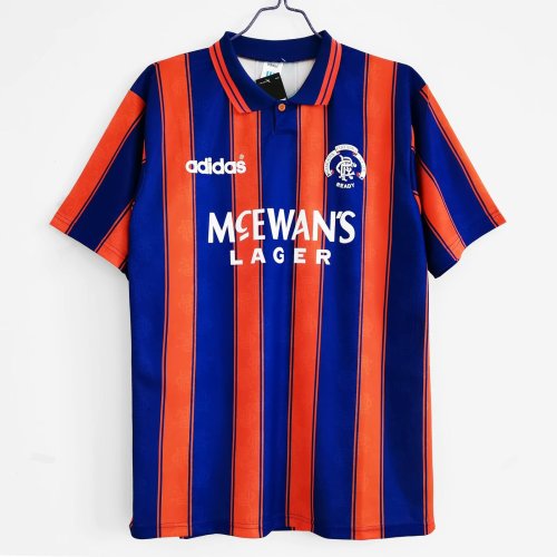 Retro Jersey  1994-1995 Rangers Red/Blue Soccer Jersey