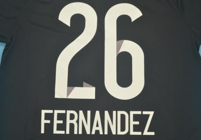 with all Patches Retro jersey 2016-2017 River Plate 26 FERNANDEZ Away Black Soccer Jersey