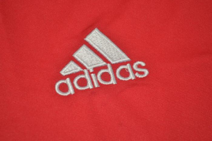 Retro Jersey Long Sleeve 2011-2012 Real Madrid Third Red Soccer Jersey Vintage Football Shirt