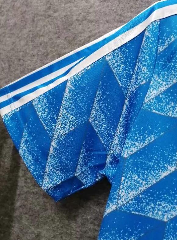 Retro Jersey 1990 Netherlands Away Blue Soccer Jersey