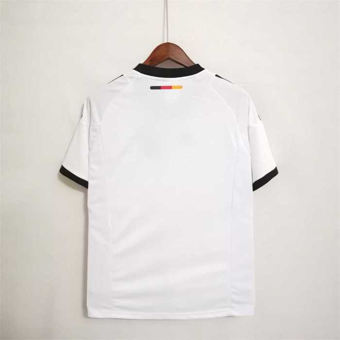 with World Cup Patch Retro Jersey 2002 Germany Home Soccer Jersey Vintage Football Shirt