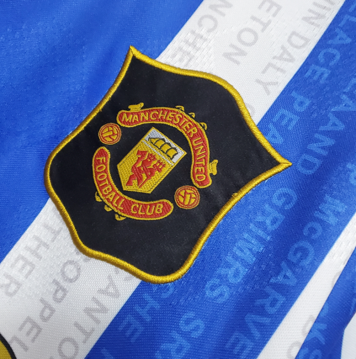 Retro Jersey 1994-1996 Manchester United Away Soccer Jersey Vintage Football Shirt