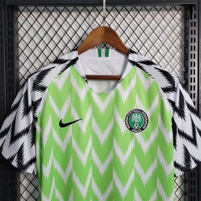 Retro Shirt 2018 Nigeria Home Soccer Jersey Vintage Football Shirt