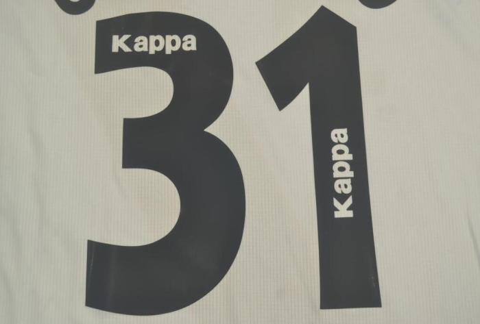 Retro Jersey 2000-2001 Vasco Da Gama 31 JUNINHO White Soccer Jersey