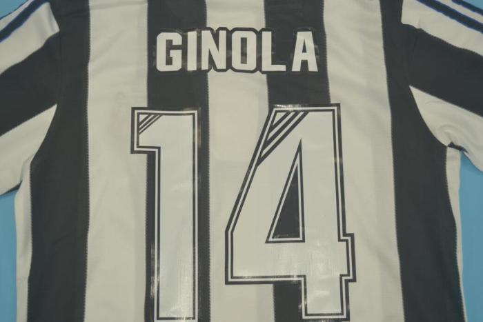 Retro Jersey 1995-1997 Newcastle United 14 GINOLA Home Soccer Jersey