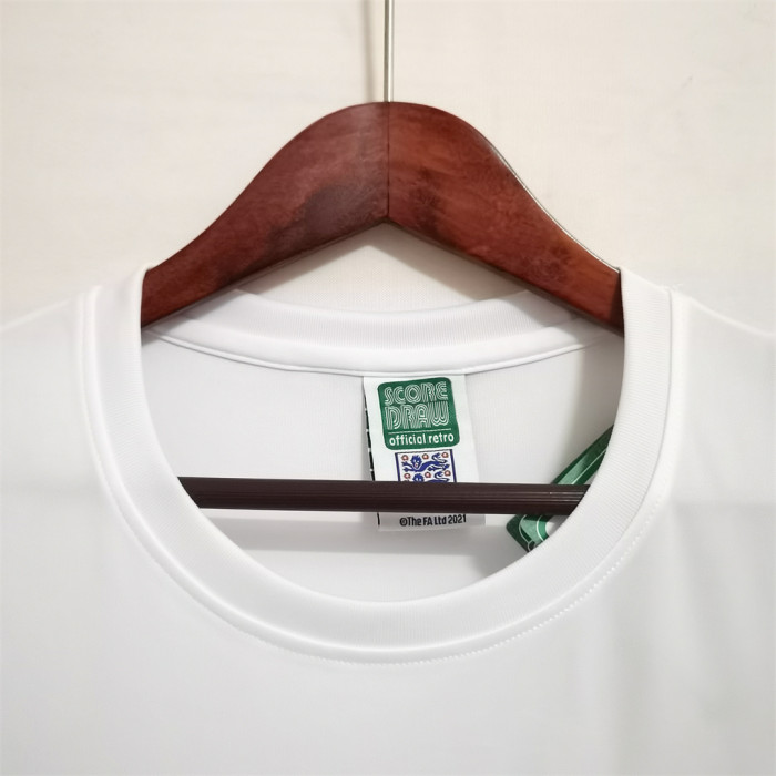 Retro Jersey 1966 England Home Soccer Jersey Vintage Football Shirt