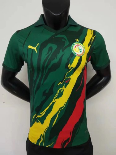 Player Version 2022 Senegal Green Commemorative Edition Soccer Jersey