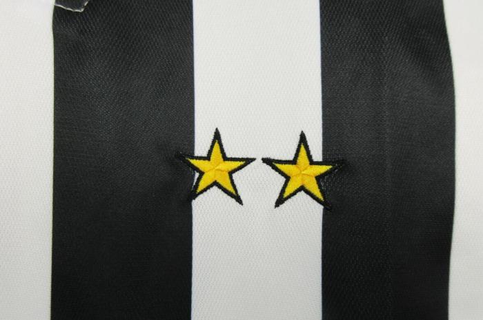 Retro Jersey 1994-1995 Juventus Home Black/White Soccer Jersey Vintage Football Shirt