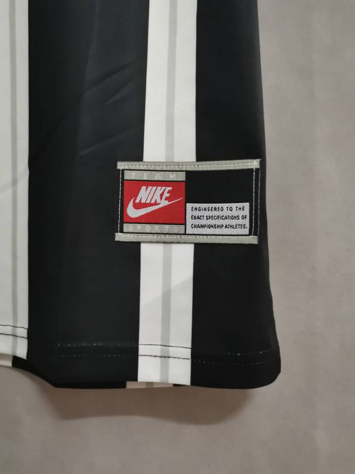 Retro Jersey 1997-1999 Rangers Away White/Black  Soccer Jersey