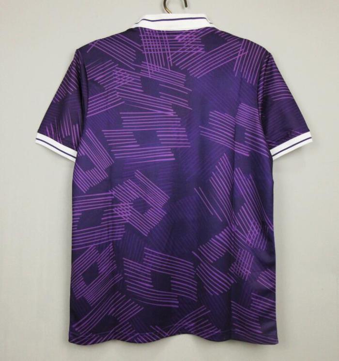 Retro Jersey 1991-1992 Fiorentina Home Puple Soccer Jersey Vintage Football Shirt
