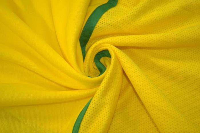Retro Jersey 2002 Brazil RIVALDO 10 Home Soccer Jersey
