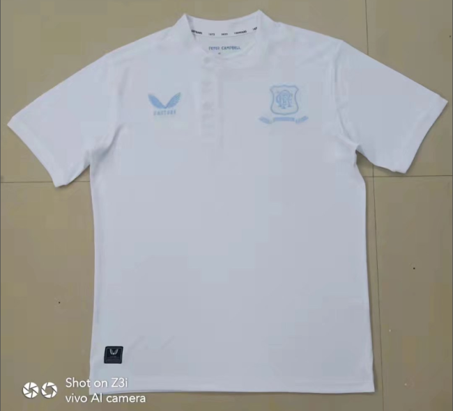 Rangers 150th Anniversary White Soccer Jersey