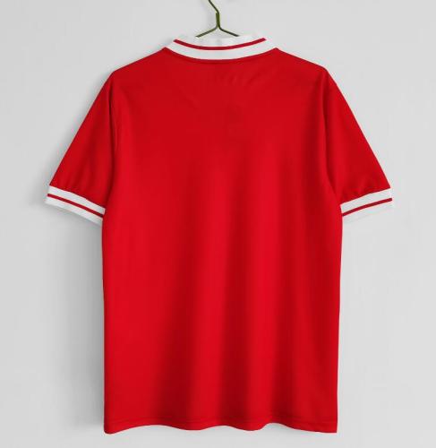 Retro Jersey 1981-1984 Liverpool Home Red UEFA Champions League Soccer Jersey