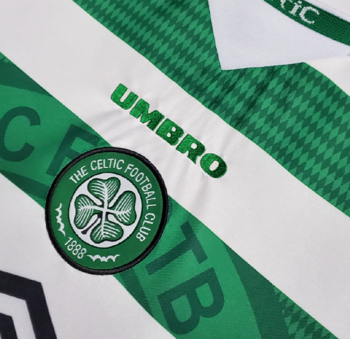 Retro Jersey 1998-1999 Celtic Home Soccer Jersey Vintage Football Shirt