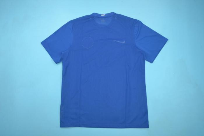Retro Jersey 2008-2009 Manchester United Third Away Blue Soccer Jersey Vintage Football Shirt