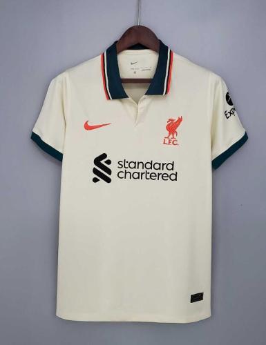 Retro Jersey 2021-2022 Liverpool Away Soccer Jersey Vintage Football Shirt