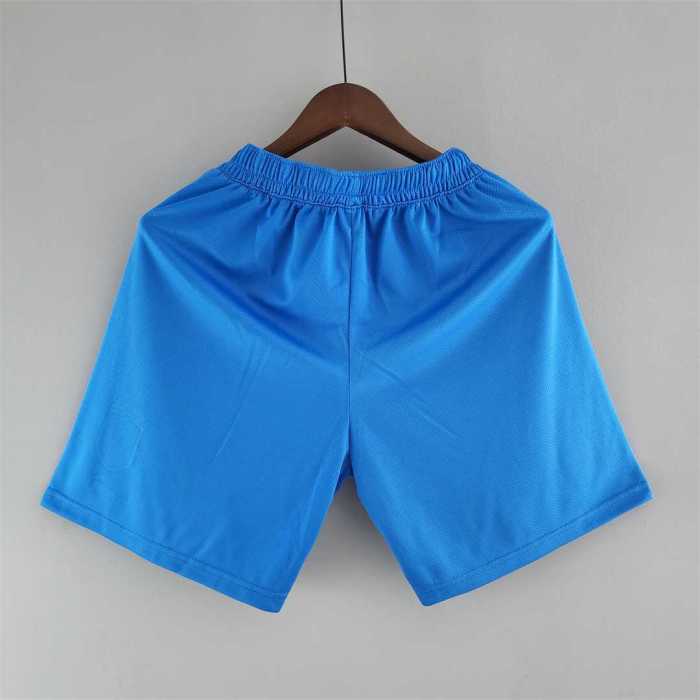 2022 Italy Blue Soccer Shorts