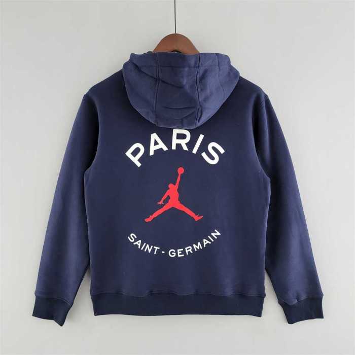 2022 PSG Jordan Hoodie Royal Blue