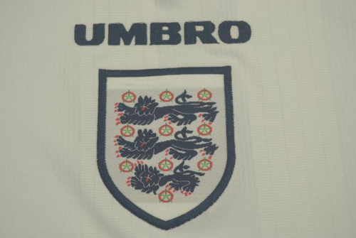 Retro Jersey 1996 England Home Soccer Jersey
