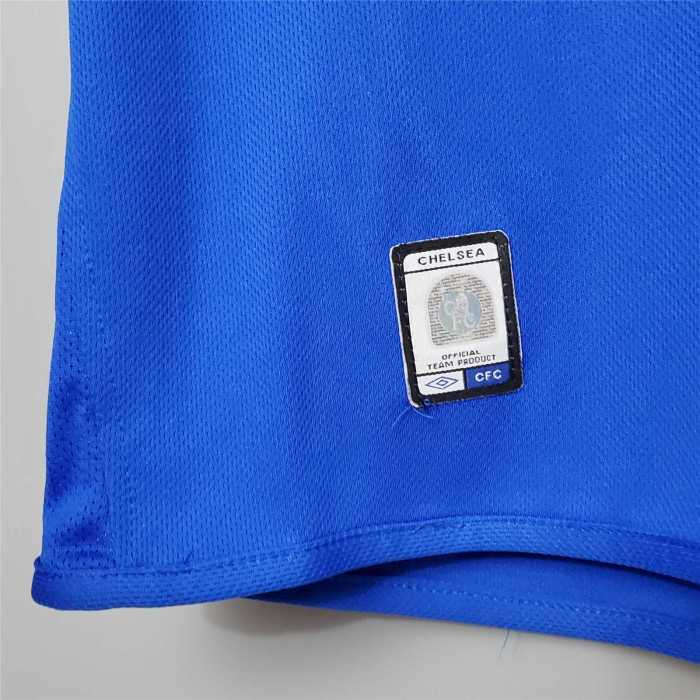 Retro Jersey 2003-2005 Chelsea KENNY 10 Home Soccer Jersey Vintage Football Shirt
