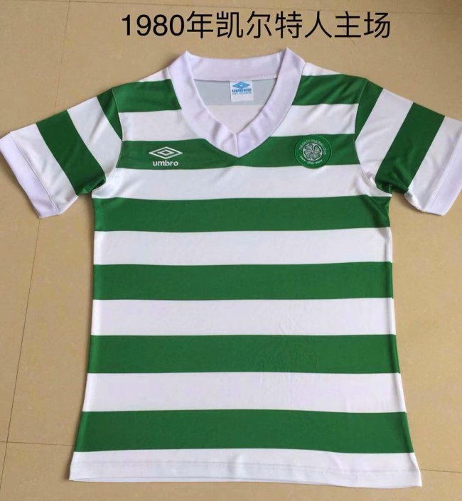 Retro Jersey Celtic 1980 Home Soccer Jersey