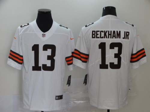 Cleveland Browns 13 Odell Beckham Jr. White 2020 New Vapor Untouchable Limited Jersey
