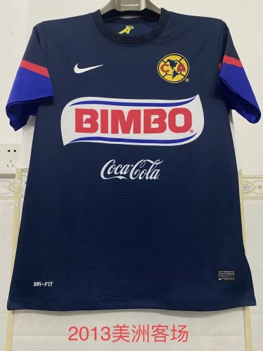 Retro Camisetas de Futbol 2013 Club America Away Vintage Soccer Jersey