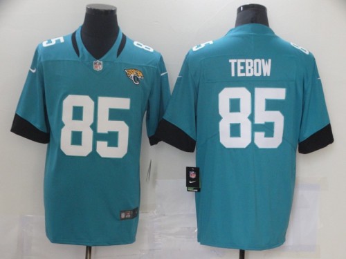 Jaguars 85 Tim Tebow Teal 2021 NFL Draft Vapor Untouchable Limited Jersey