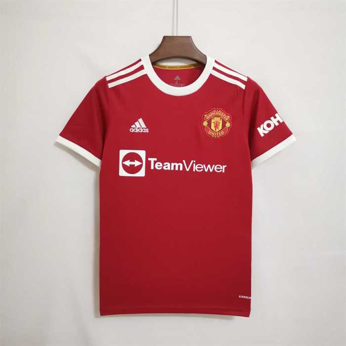 Retro Jersey Fans Version 2021-2022 Manchester United RASHFORD 10 Home Soccer Jersey