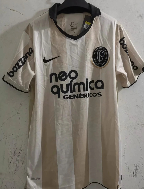 Corinthians 100 Anniversary White Soccer Jersey